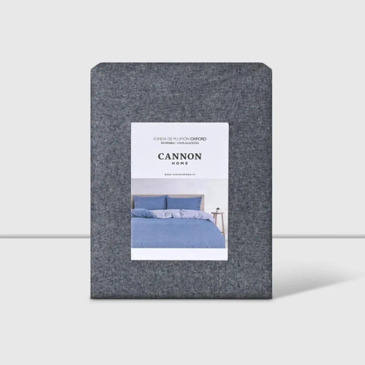 CANNON - Funda De Plumon Duvet 2 Plaza Cannon 200hilos 100% Algodón Blue