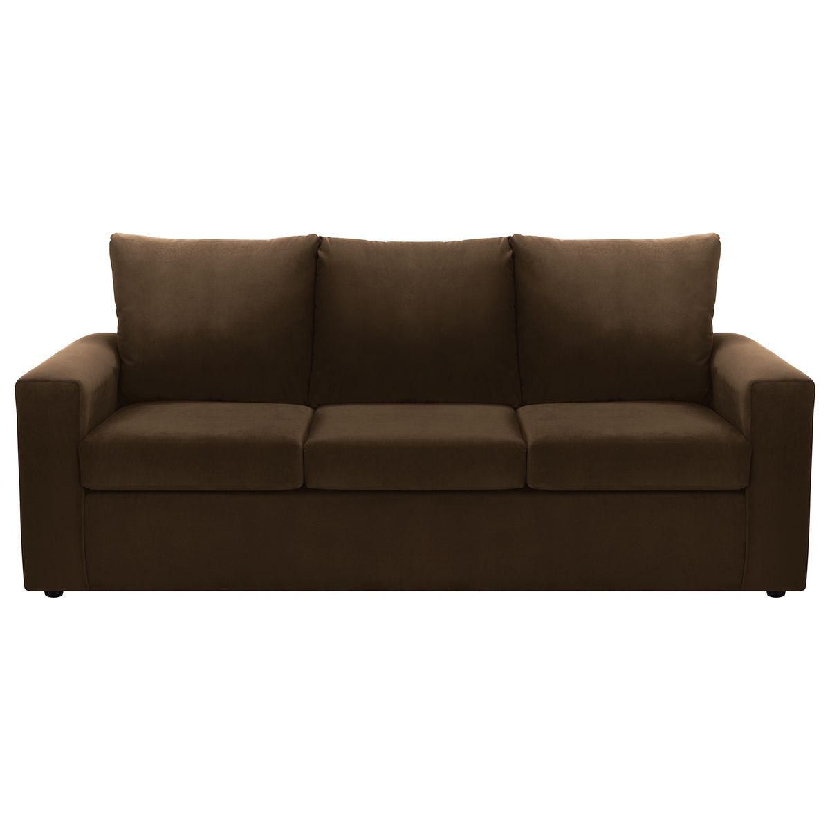 BODEVIR - Sofa Kendy 3CG Felpa 30 Chocolate