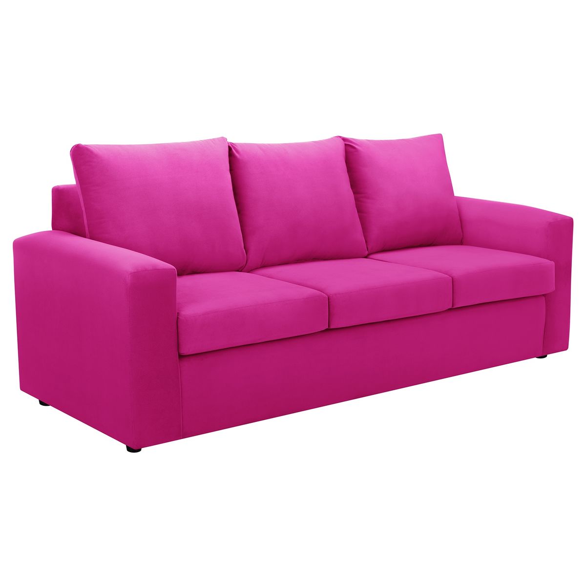 BODEVIR - Sofa Kendy 3CG Felpa 30 Fucsia