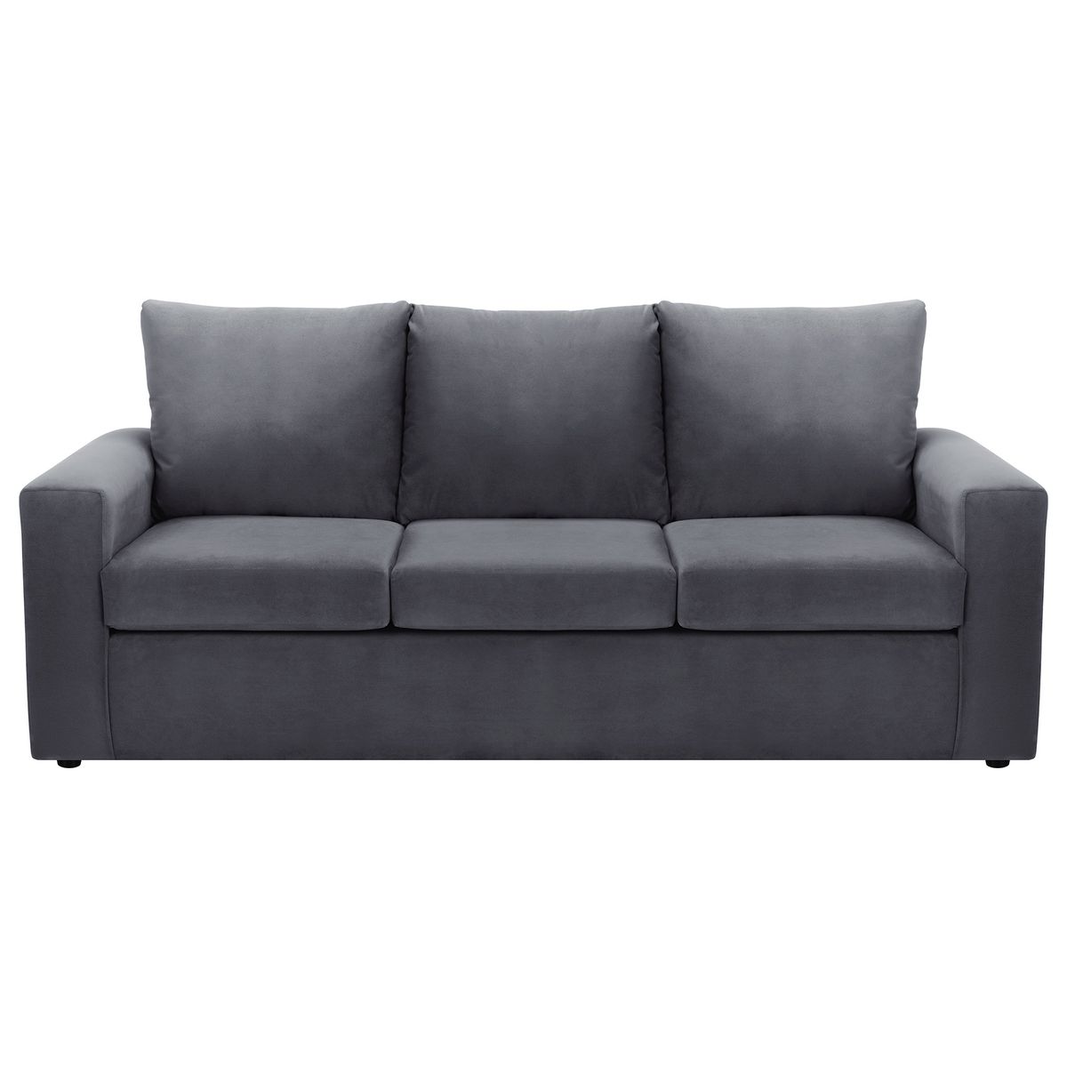 BODEVIR - Sofa Kendy 3CG Felpa 30 Gris
