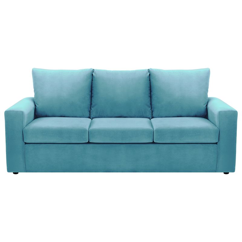 BODEVIR - Sofa Kendy 3CG Felpa 30 Turquesa
