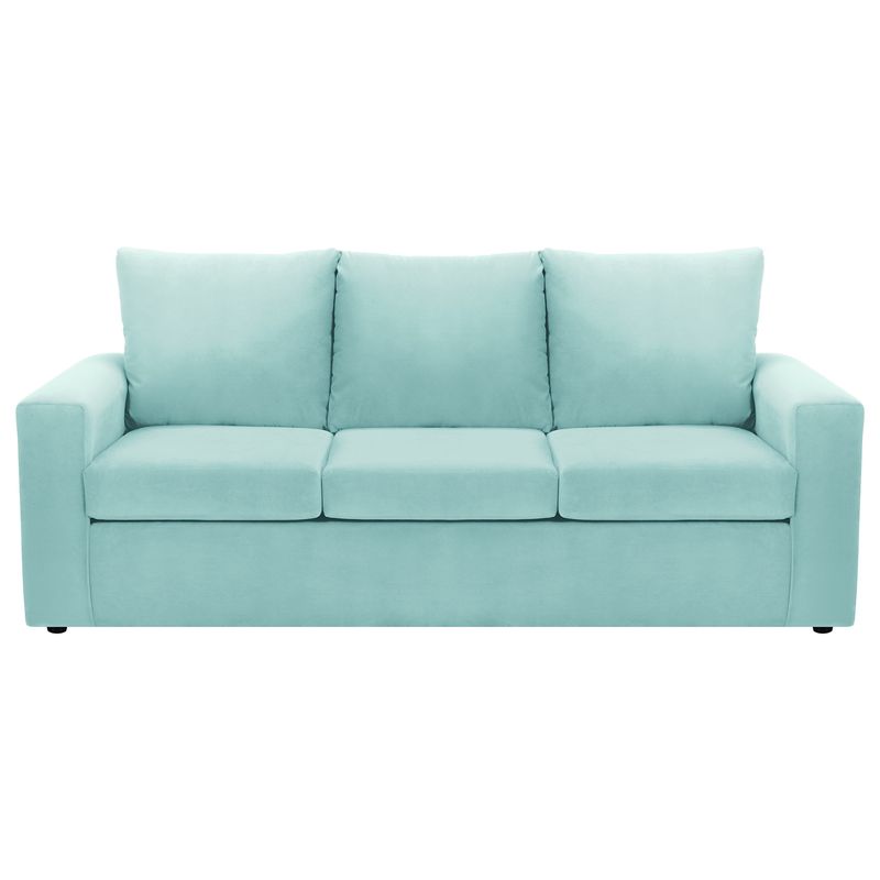 BODEVIR - Sofa Kendy 3CG Felpa 30 Verde Agua