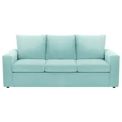 BODEVIR - Sofa Kendy 3CG Felpa 30 Verde Agua