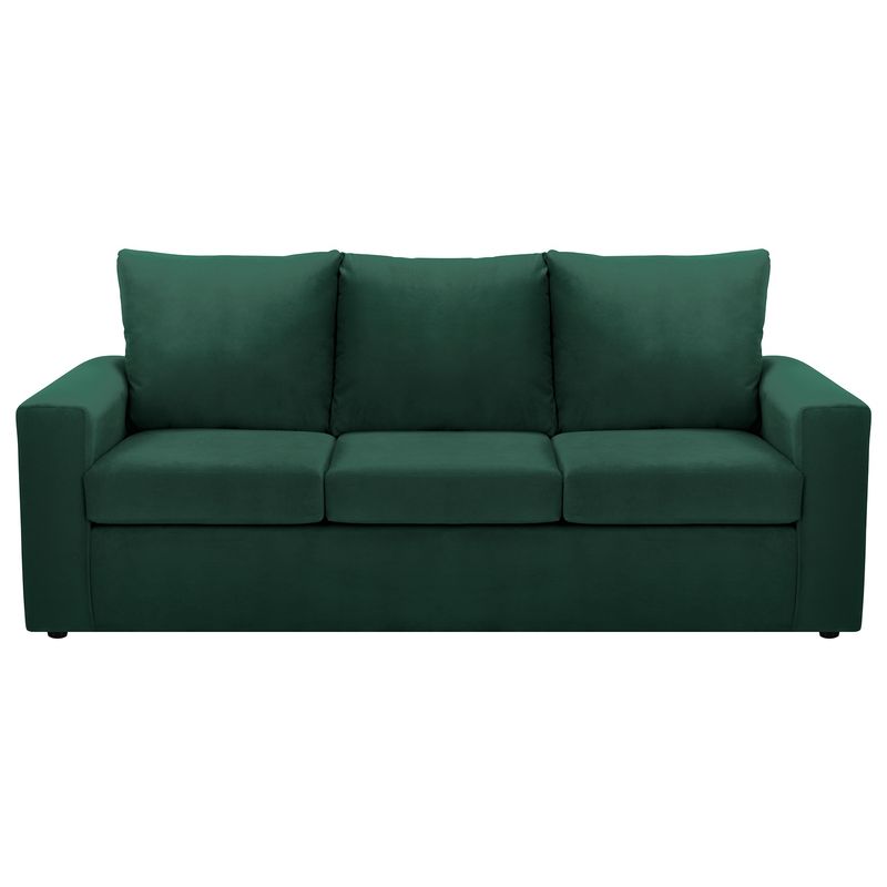 BODEVIR - Sofa Kendy 3CG Felpa 30 Verde Botella