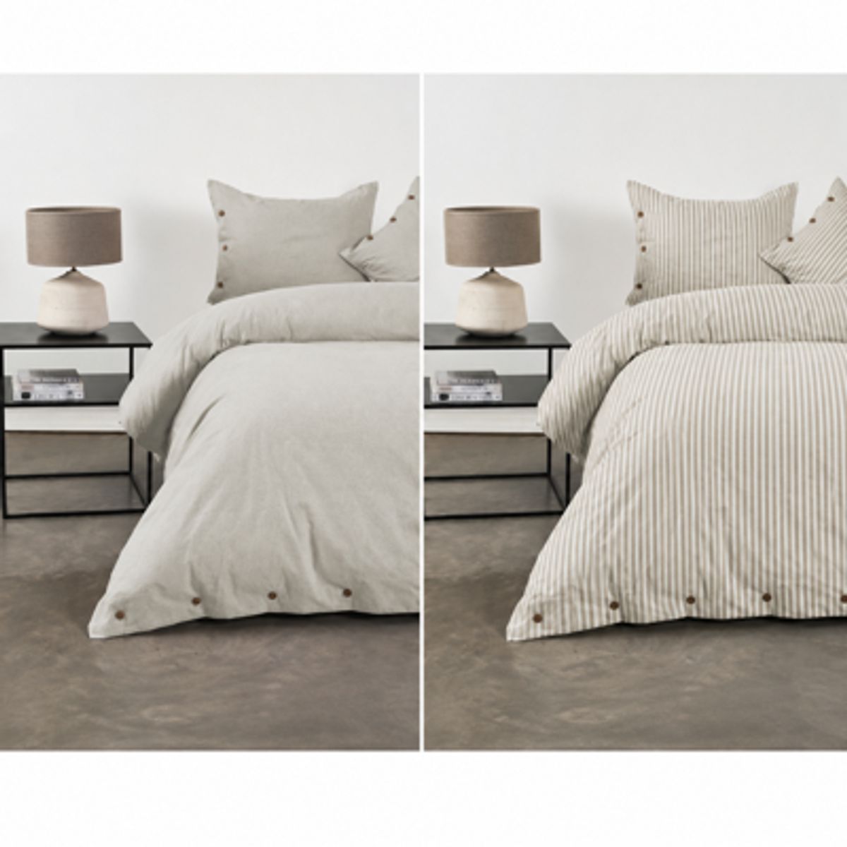 CANNON - Funda De Plumon Duvet king Cannon 200hilos 100% Algodón Beige