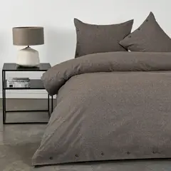CANNON - Funda De Plumon Duvet king 200hilos 100% Algodón TABAC