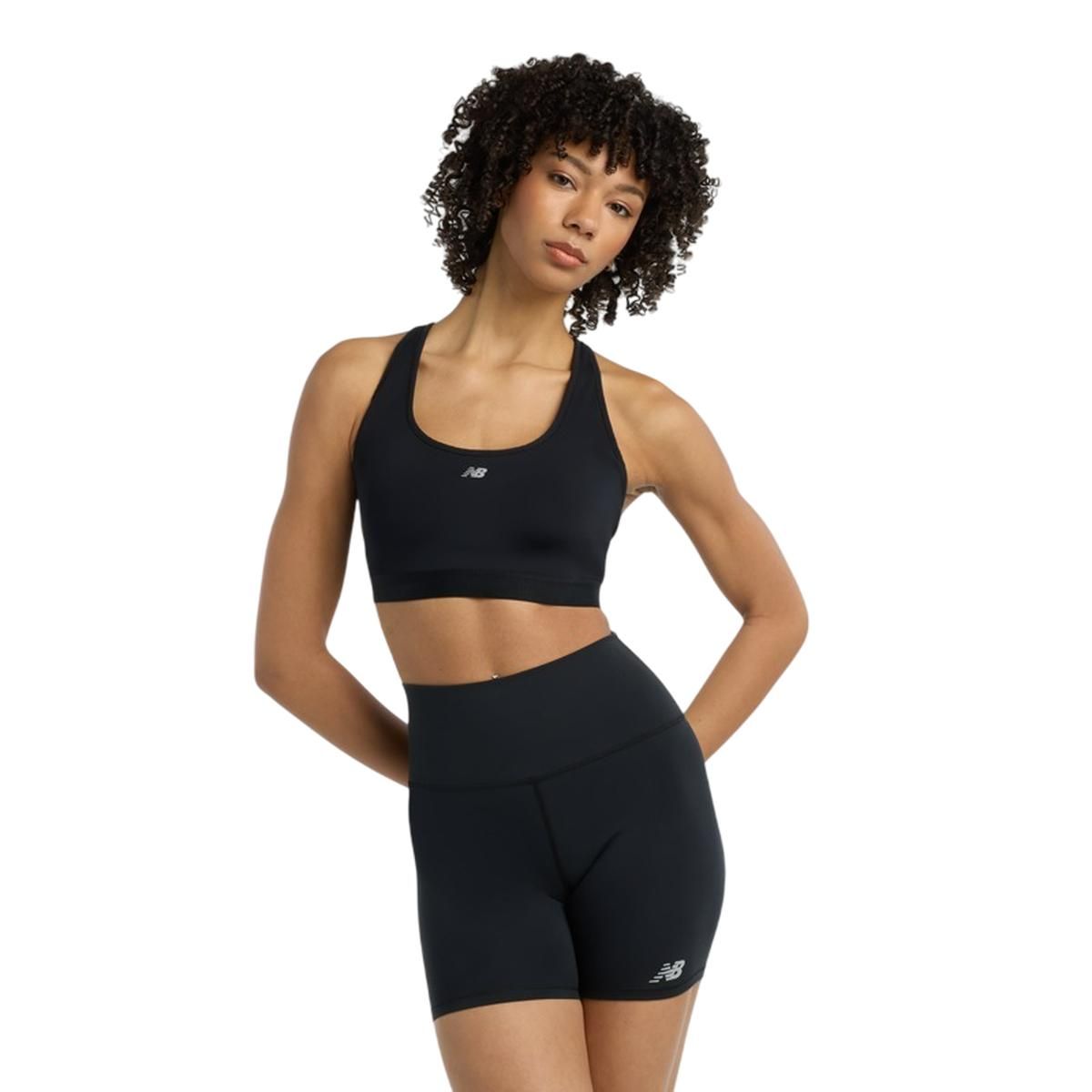 NEW BALANCE - Peto Mujer New Balance Essential Run Negro