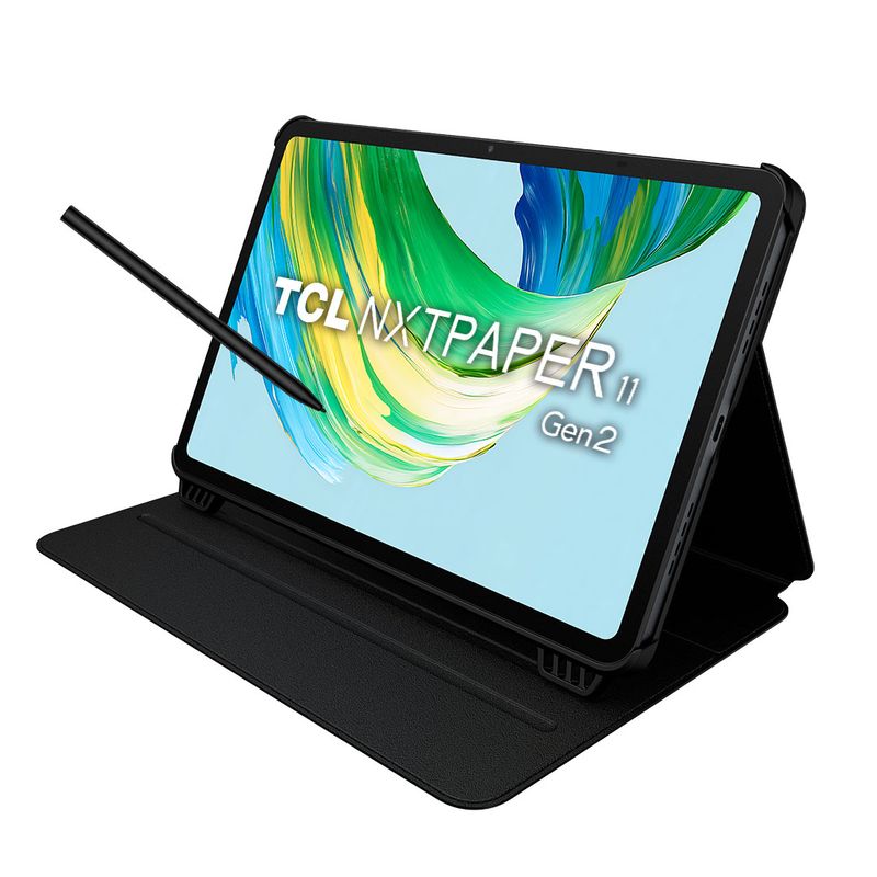 TCL - Tablet TCL NXTPAPER 11 Gen2 128GB + 8GB Lápiz + Flip Case