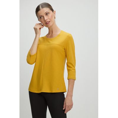 Imagen 2 del producto Polera Manga Larga Mujer Amarillo Magriffe