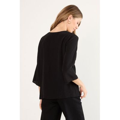 Imagen 2 del producto Blusas Manga Larga Mujer Negro Magriffe