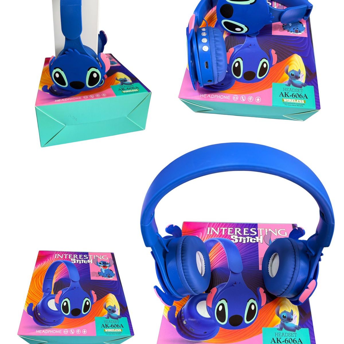 GENERICO - Audífonos Inalámbricos Para Niños Stitch