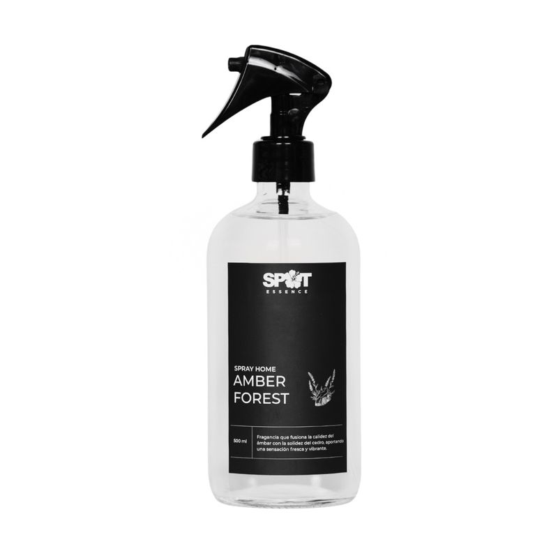 SPOT ESSENCE - Spray Home 500ml Amber Forest Transparente