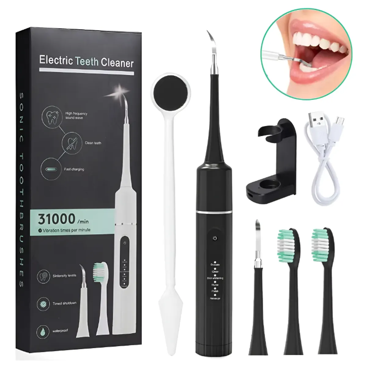 GENERICO - Limpiador De Dientes Quita Sarro Limpieza Removedor De Sarro