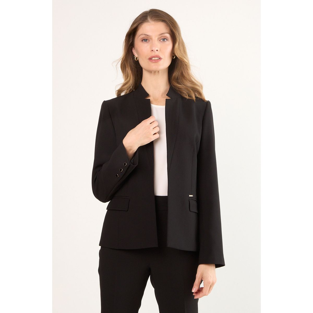 MA GRIFFE - Blazer Mujer Negro Magriffe