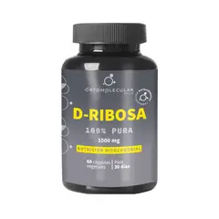 ORTOMOLECULAR - D-Ribosa 1000mg 60 Capsulas