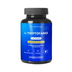 ORTOMOLECULAR - L-triptofano + Glutamina 60 Capsulas