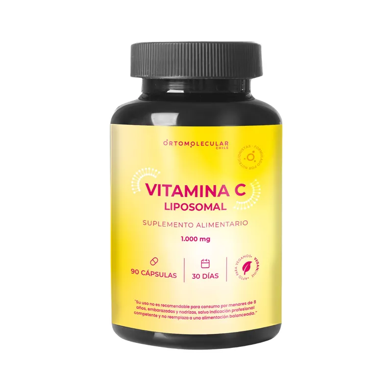 ORTOMOLECULAR - Vitamina C Liposomal 1000mg 90 Capsulas Ortomolecular
