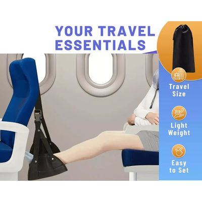Imagen 2 del producto Apoya Pies Para Viajes Avión Bus Reposapiés Portátil