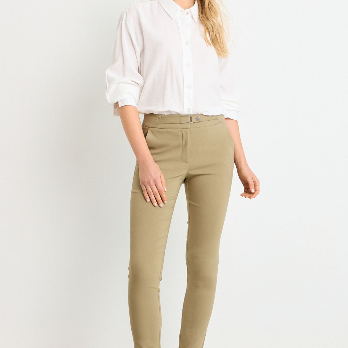 ASH - Pantalon Mujer Beige Ash