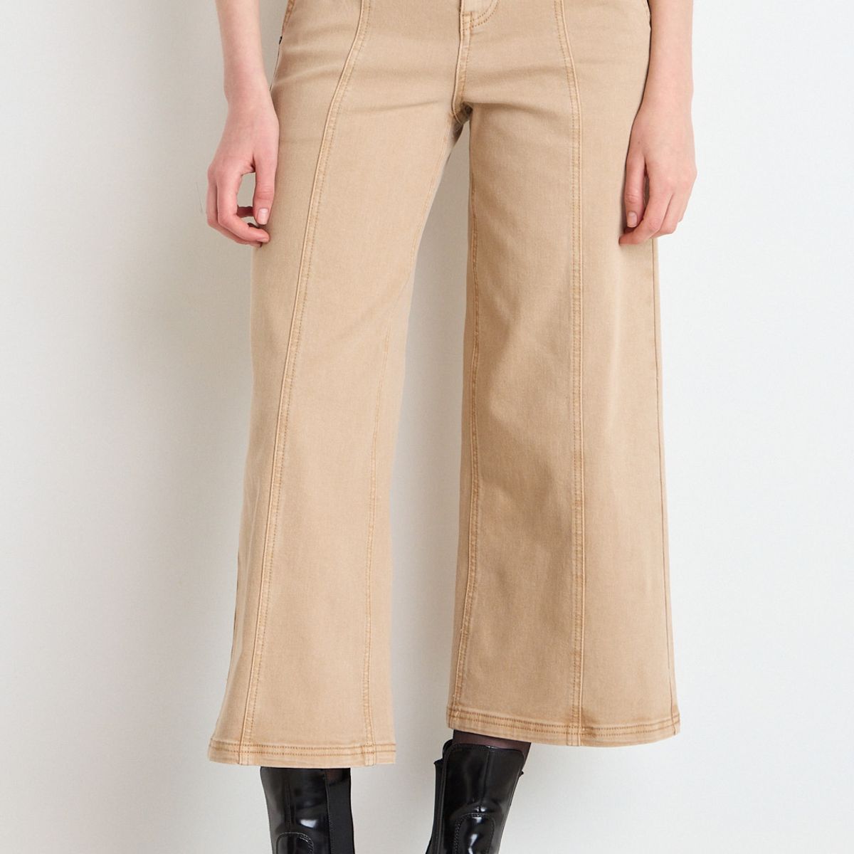 IO - Jeans Mujer Beige IO