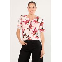 Polera Manga Corta Mujer Crudo Magriffe