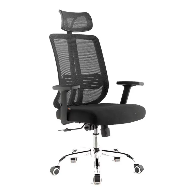 Silla Escritorio Ejecutiva Mesh Ergonomica Negra