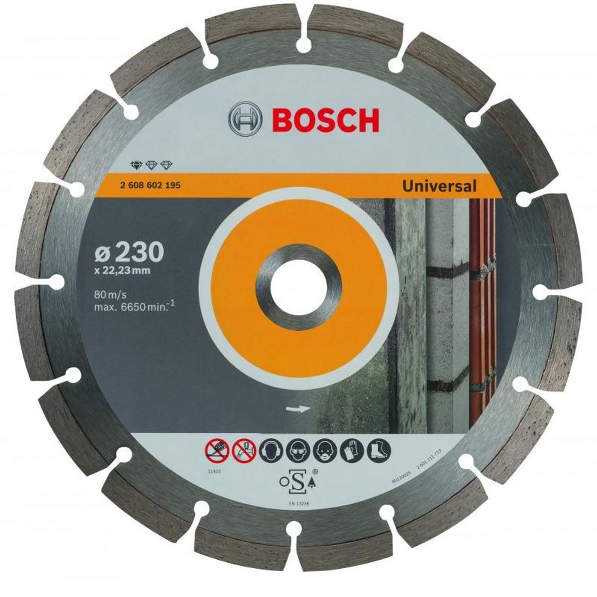 BOSCH - DISCO DIAMANTADO PARA CONCRETO 9