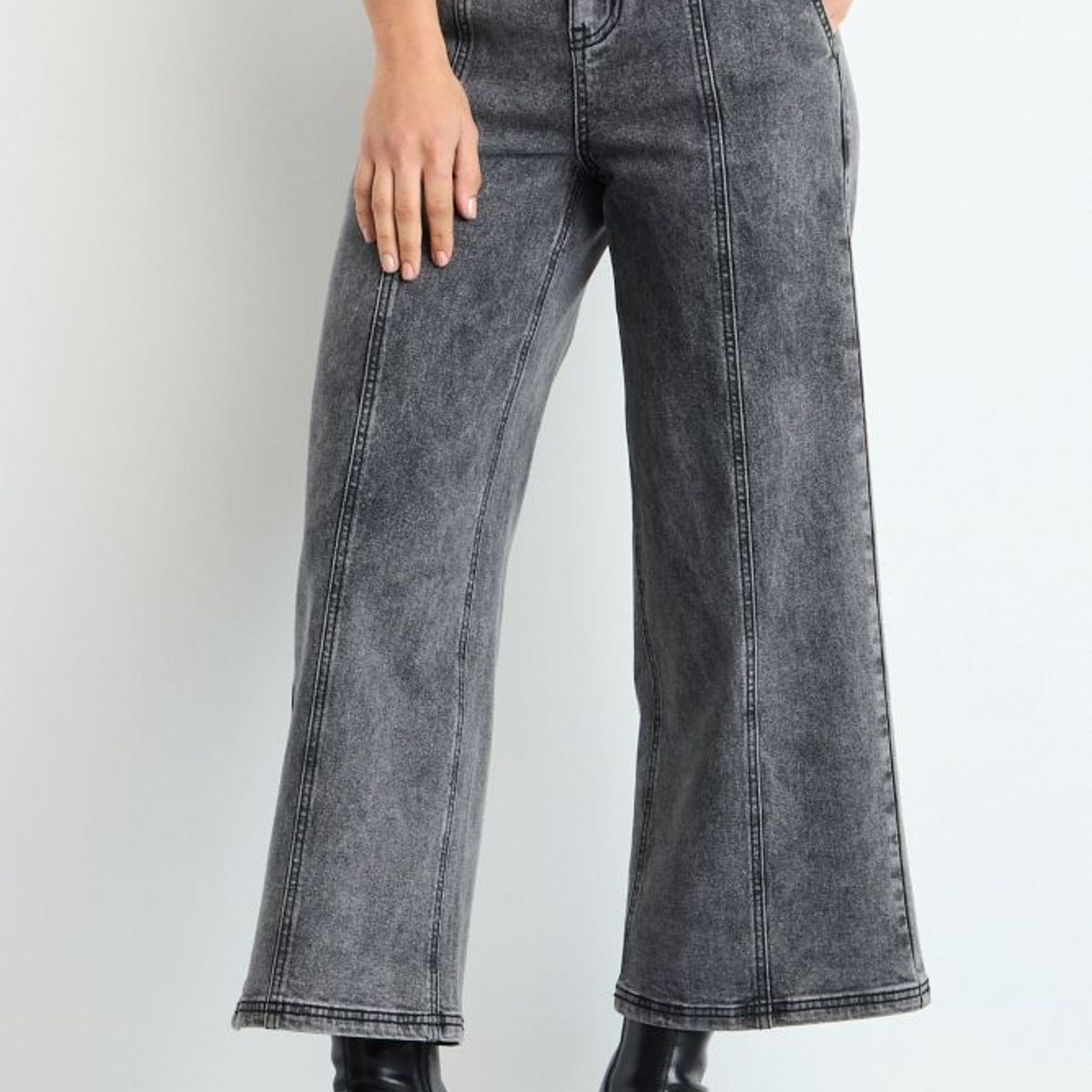 IO - Jeans Mujer Negro IO