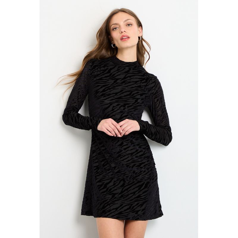 IO - Vestido Corto Mujer Negro IO