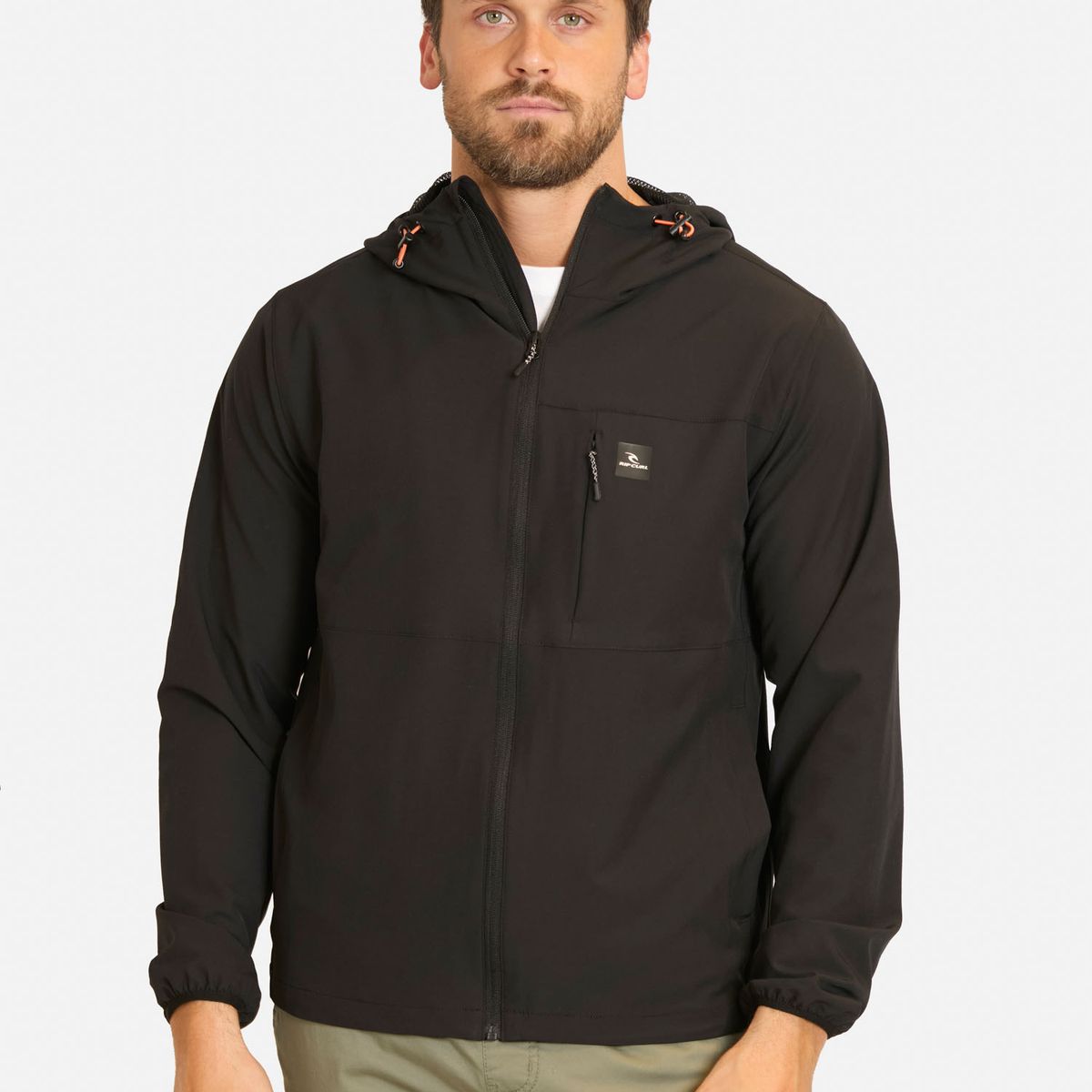 RIP CURL - Cortaviento Drift Negro Hombre Rip Curl - Negro