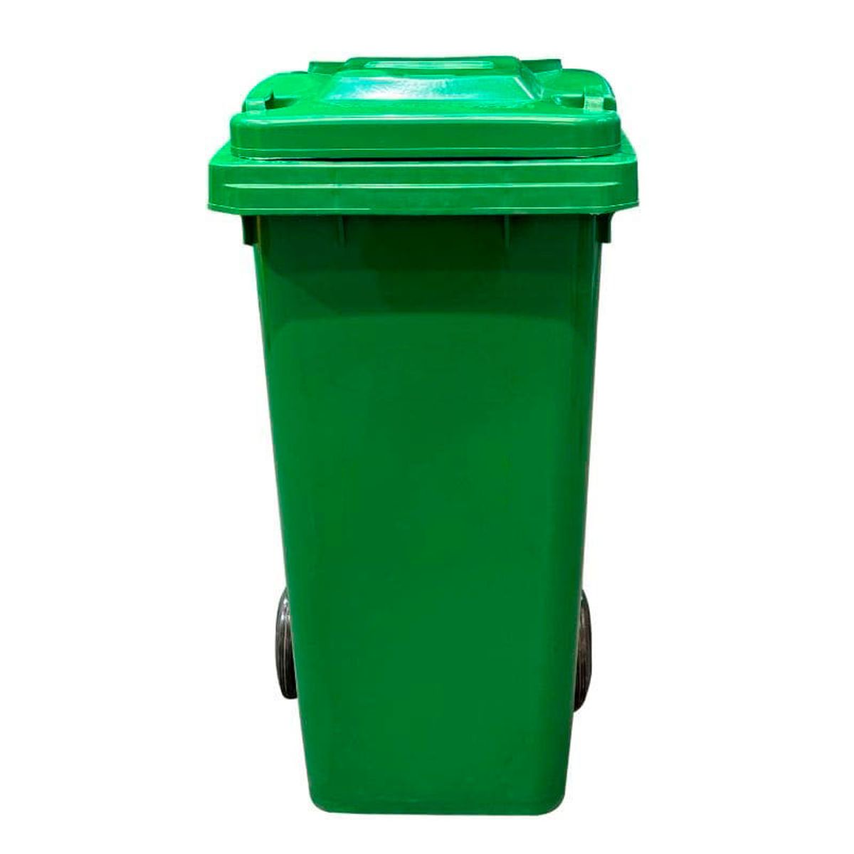 GENERICO - Contenedor de basura Plástico 120 Litros Color Verde