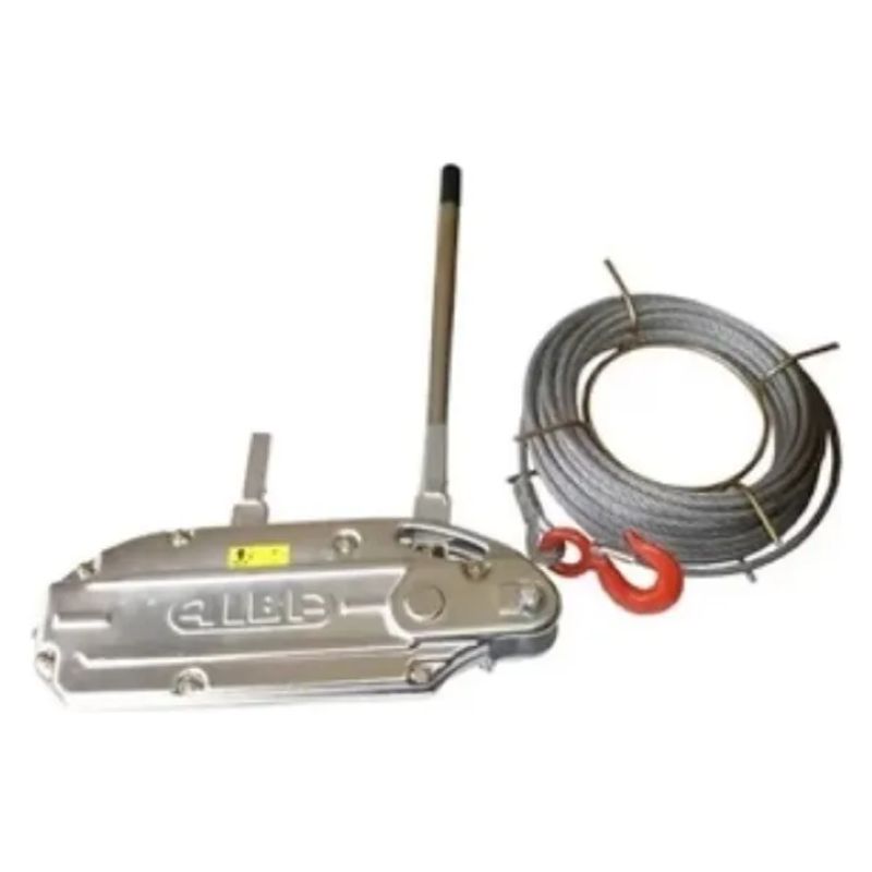 GENERICO - Tecle Tirfor Alba 0.8 Ton. X 20 Mts. Cable (8a)
