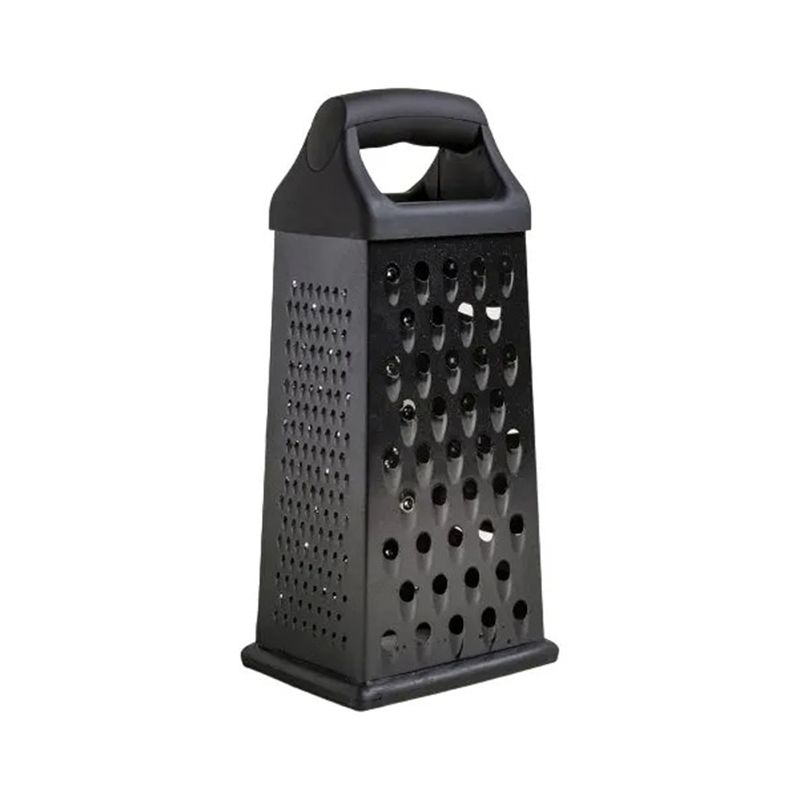 WAKESHOME - Rallador De Quesos Acero Inoxidable Negro 9pulgadas Moderno Negro