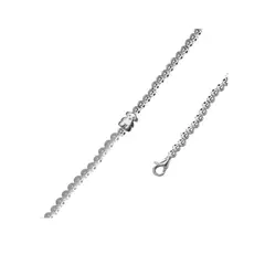 GENERICO - Pulsera De Plata 925 Oso Moda Esferas Y Perlas Mujer