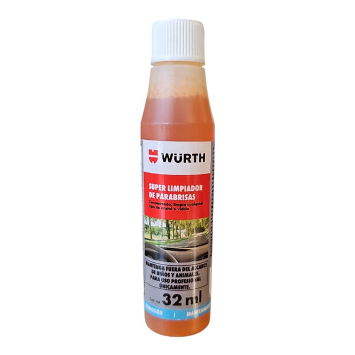WURTH - Pack 3x Limpia Parabrisas 32ml Wurth Concentrado