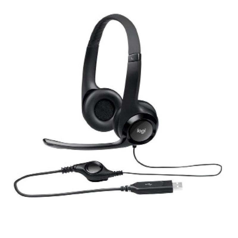 LOGITECH - Audífonos con Micrófono T H390 Over-Ear - Negro