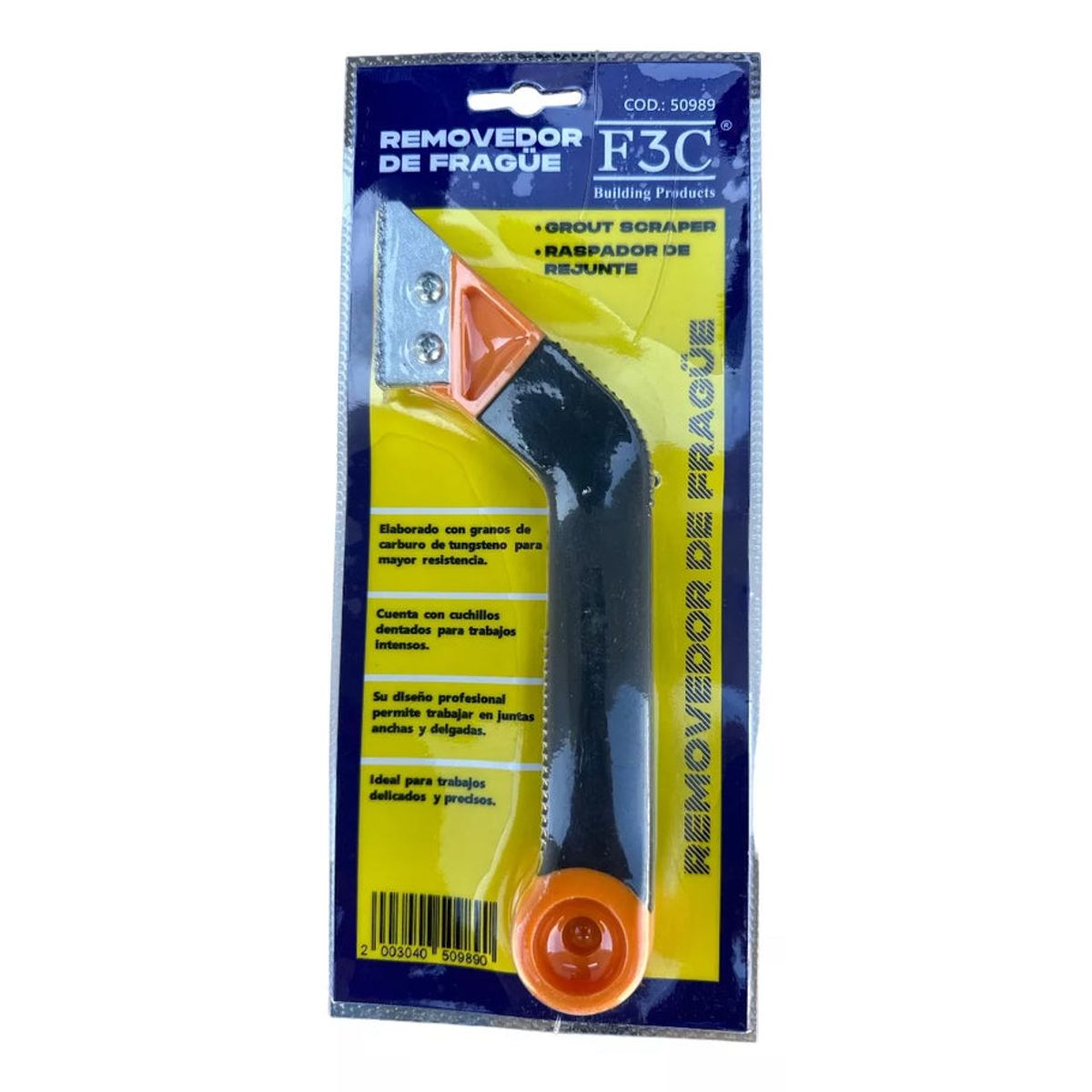 GENERICO - Raspador Espatula Removedor De Frague Carburo Tungsteno