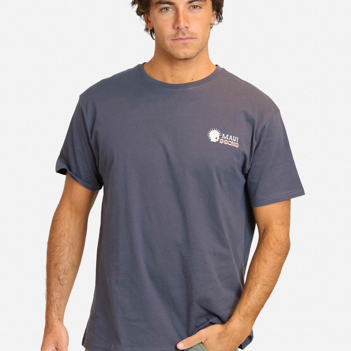 MAUI AND SONS - Polera MC Bafin Azul Hombre Maui And Sons - Azul