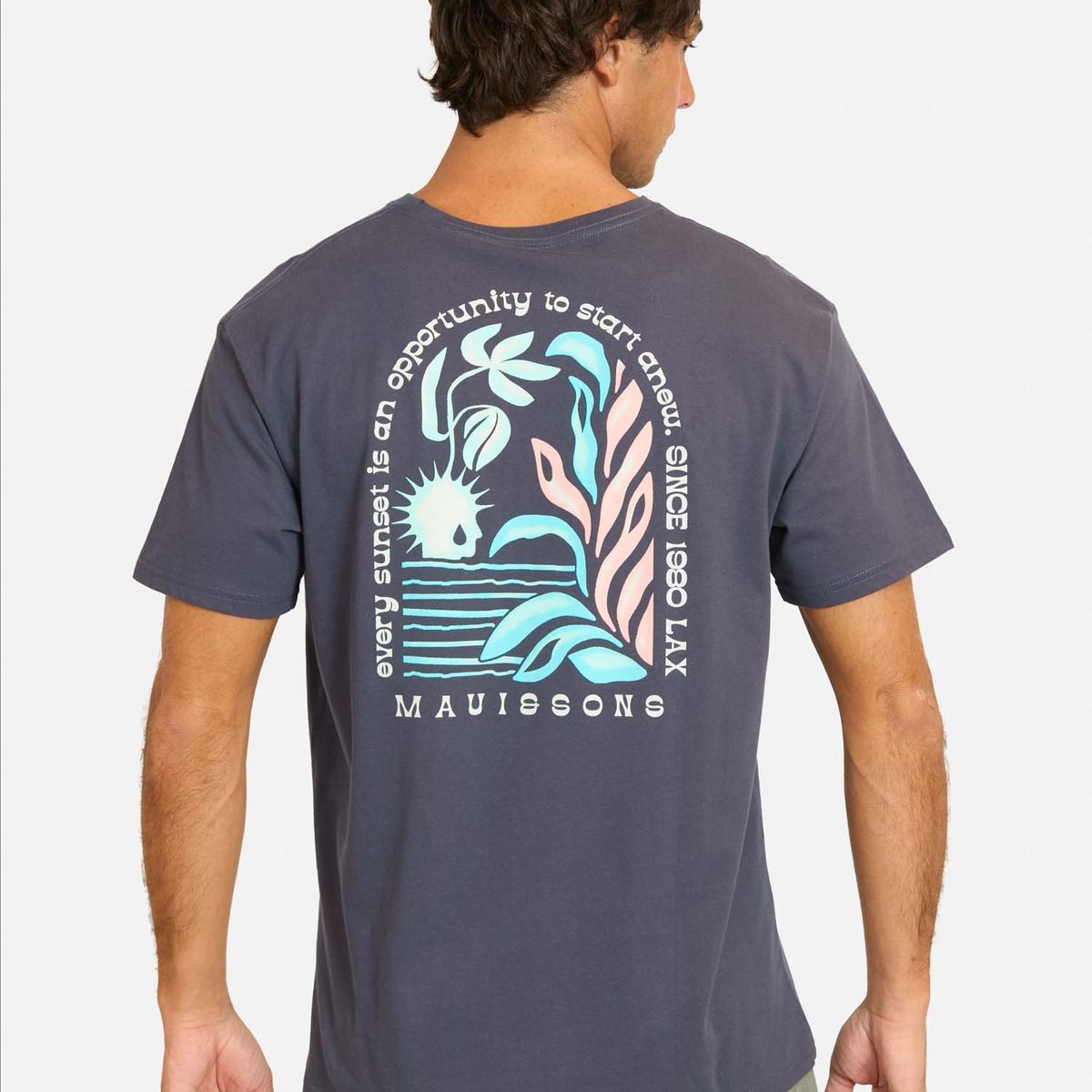 MAUI AND SONS - Polera MC Bafin Azul Hombre Maui And Sons - Azul