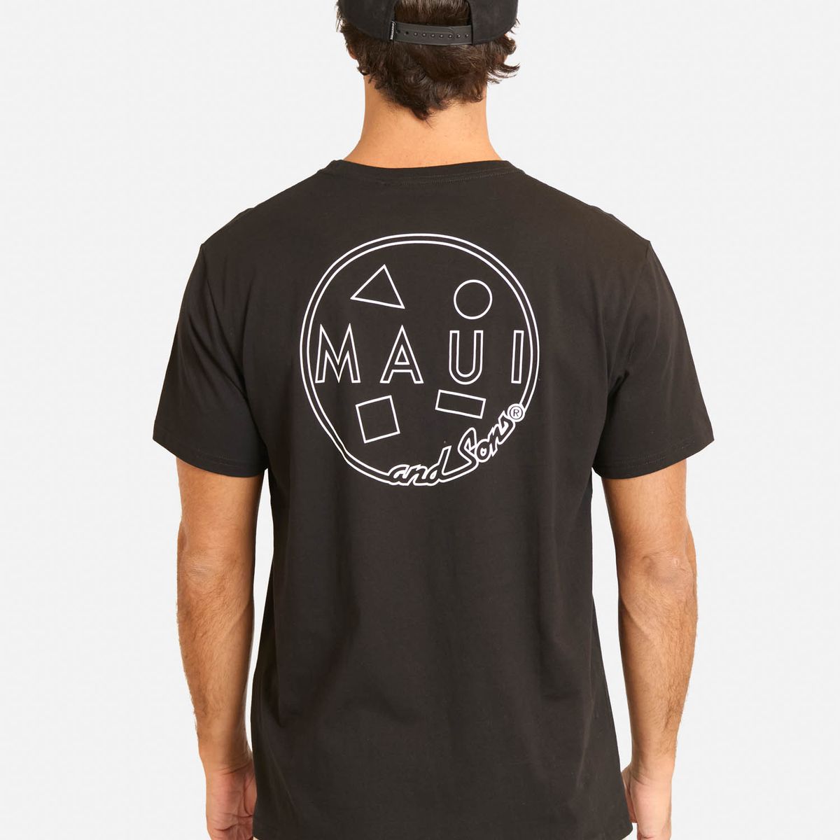 MAUI AND SONS - Polera MC Amax Negro Hombre Maui And Sons - Negro