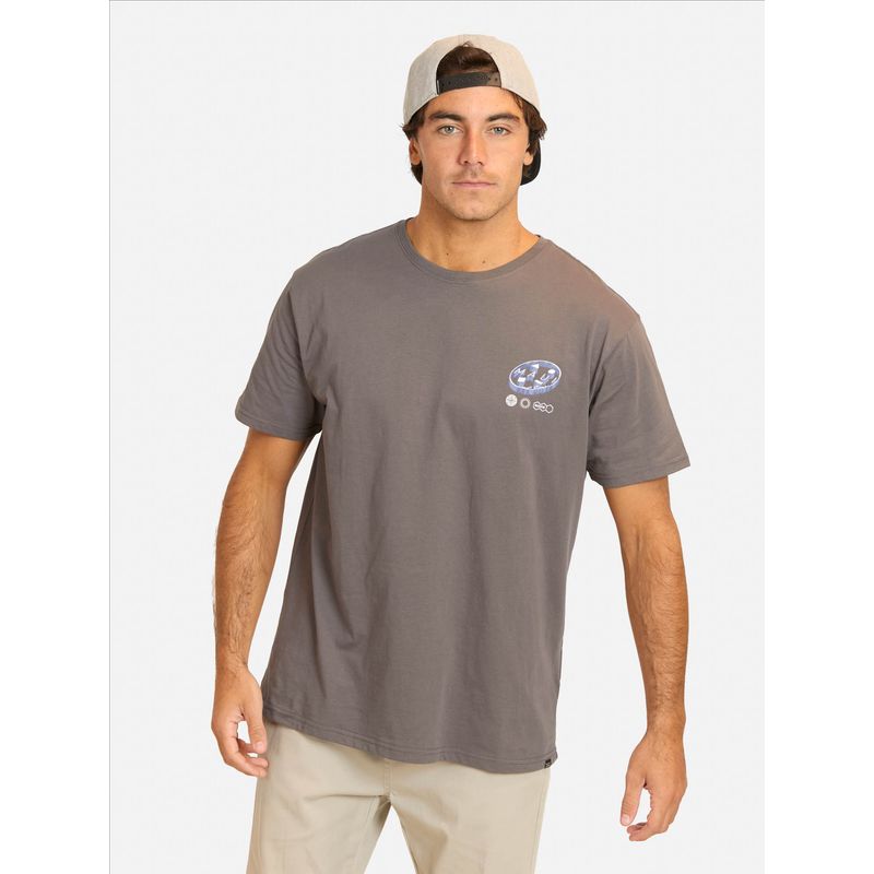 MAUI AND SONS - Polera MC Biqel Gris Hombre Maui And Sons - Gris