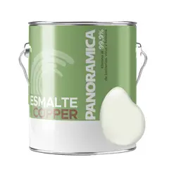 PINTURAS PANORAMICA LTDA - Esmalte al Agua Satinado Color Blanco Galón