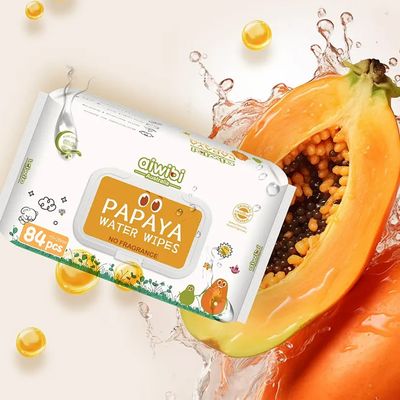 Imagen 2 del producto Wipes Toalla Húmeda Papaya 84 - Caja 12 paquetes 1008