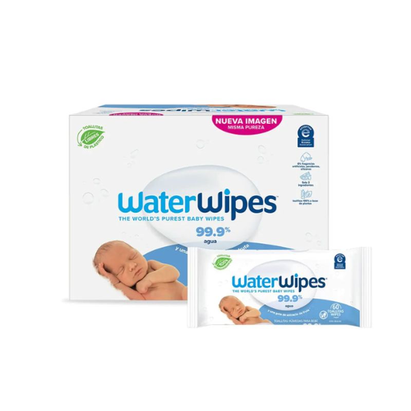 WATER WIPES - Toalla Húmeda Waterwipes 60 (X12)