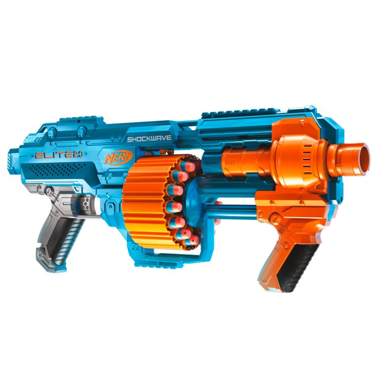 NERF - LANZADOR NERF ELITE 2.0 SHOCKWAVE SURGEFIRE | Ofertitas