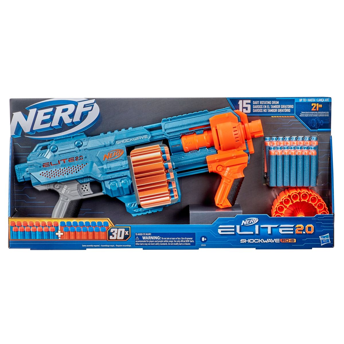 NERF - Lanzador Elite 2.0 Schockwave Nerf