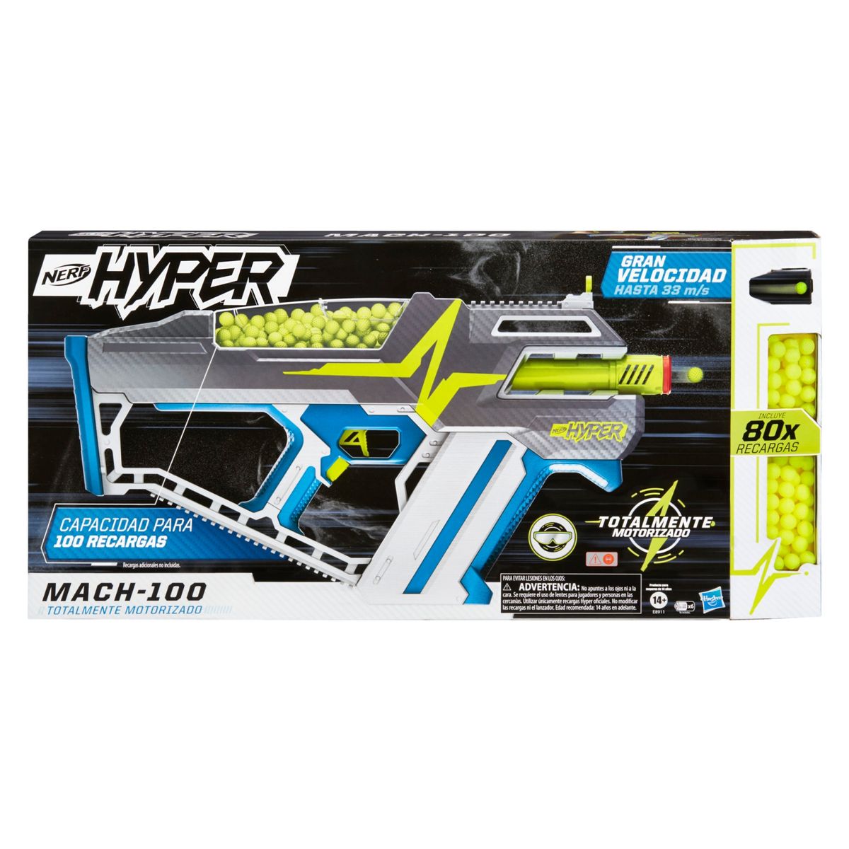 NERF - Lanzador Hyper Blaster 2 Nerf