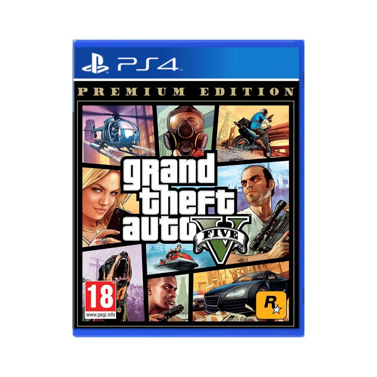 SONY - Juego PS4 GTA 5 Grand Theft Auto V Edición Premium