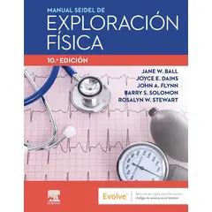 EDITORIAL MEDITERRANEO - Libro Manual Seidel de exploración física 10ª Ed.
