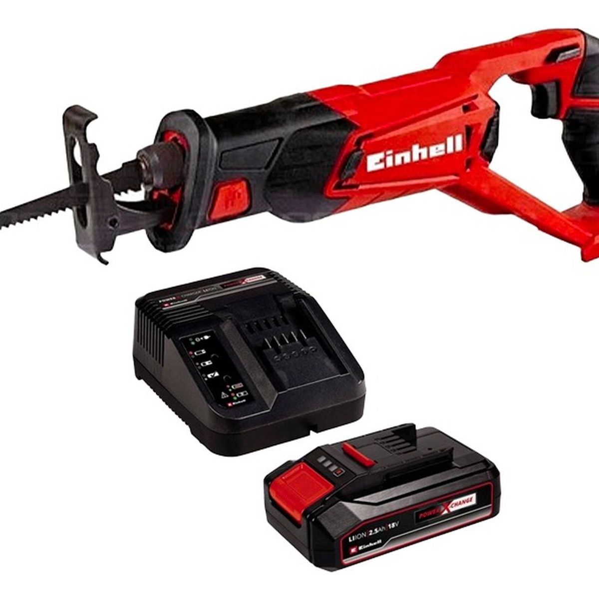 EINHELL - Kit Sierra Sable Inal Einhell Te-ap 18 + Carg Y Bat 25 Ah